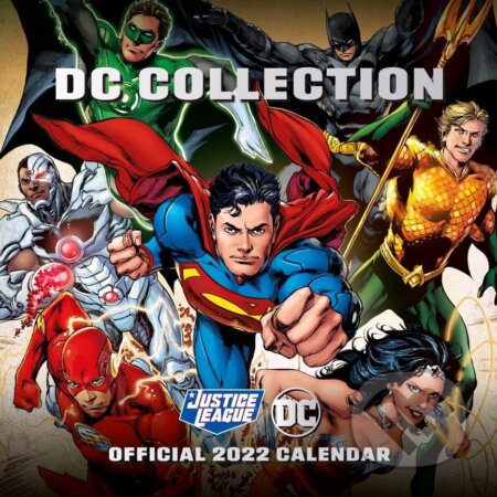 Oficiálny kalendár 2022: DC Comics Originals, DC Comics, 2021