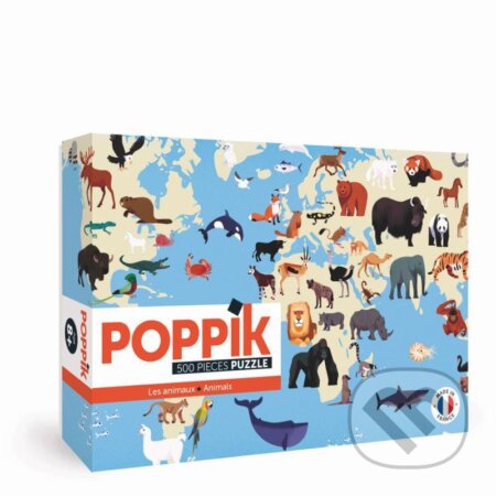 Zvířata - puzzle z kategorie 300 a víc dílků