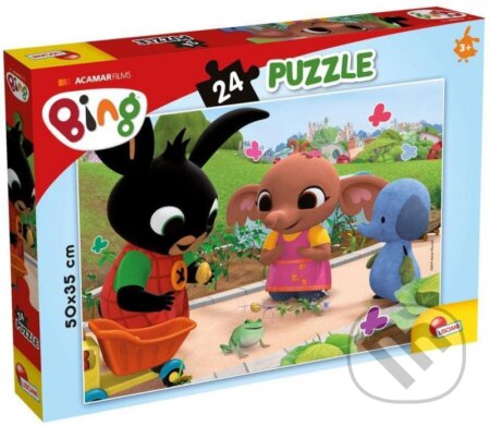BING Žába puzzle - puzzle z kategorie Maxi dílky