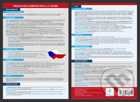 Přehled učiva zeměpisu pro 8. a 9. ročník (Přehledová tabulka učiva) - kniha z kategorie 2. stupeň