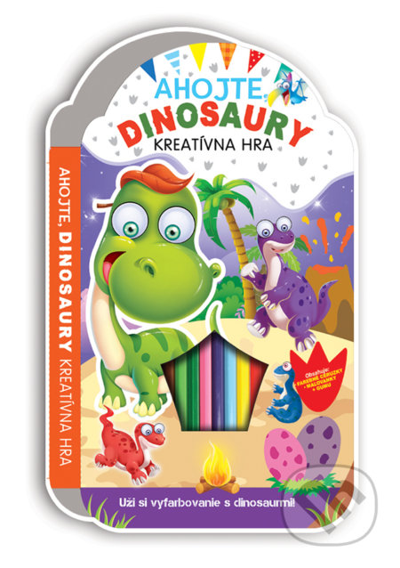 Ahojte dinosaury, Foni book, 2021