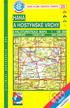 Haná a Hostýnské Vrchy 1:100 000, Klub českých turistů, 2002