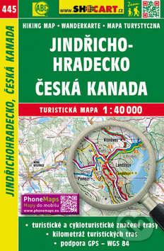 Jindřichohradecko, Česká Kanada 1:40 000, SHOCart, 2020