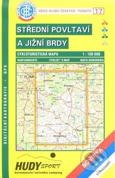Střední Povltaví a jižní Brdy 1:100 000, Klub českých turistů, 2003