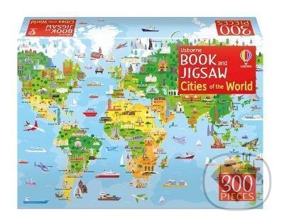 Book and Jigsaw Cities of the World - Sam Smith, Usborne, 2021