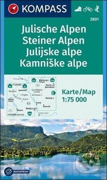 Julische Alpen, Steiner Alpen, Julijske alpe, Kamniške alpe 1:75 000, Marco Polo, 2019