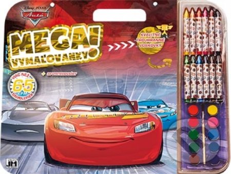 Mega vymaľovankový set - Cars, Jiri Models SK, 2021