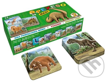 Pexeso Dinosauři - hra z kategorie Karty, pexeso