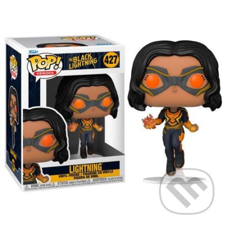 Funko POP Heroes: Black Lightning - Lightning, Funko, 2021