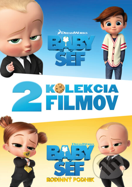 Baby šéf kolekcia 1.+2. 2DVD (SK) - film z kategorie Animované filmy