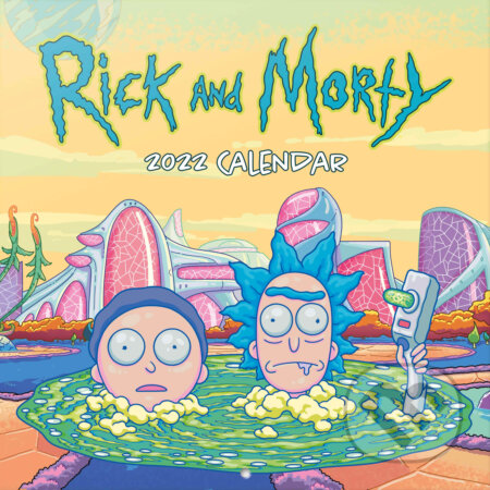 Kalendár 2022 s plagátom: Rick and Morty, , 2021