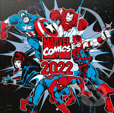 Oficiálny kalendár 2022 s plagátom: Marvel Comics ()