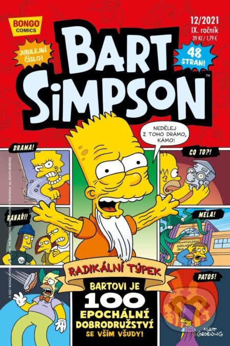 Simpsonovi - Bart Simpson 12/2021 - kniha z kategorie Komiksy
