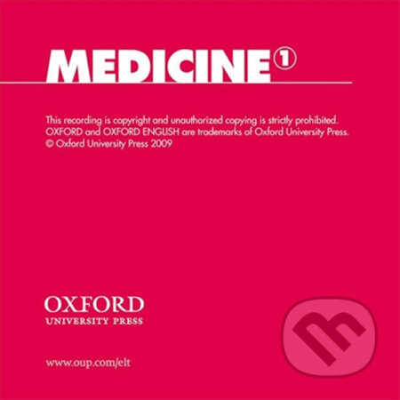Oxford English for Careers: Medicine 1 Class Audio CD - Sam McCarter, Oxford University Press, 2009