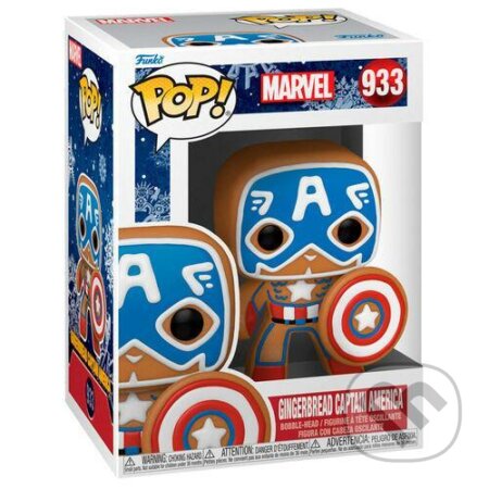Funko POP Marvel: Holiday - Captain America (Funko)
