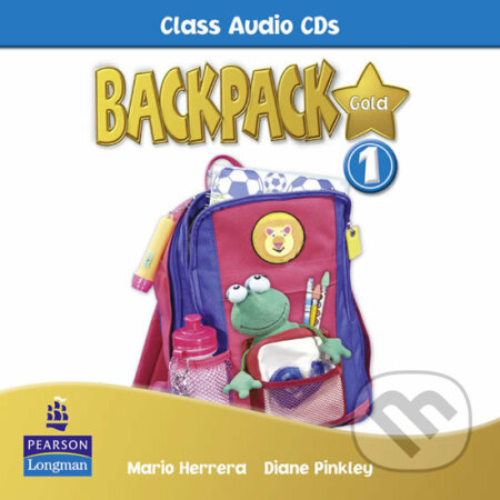 BackPack Gold New Edition 1: Class Audio CD - Diane Pinkley - audiokniha z kategorie 1. stupeň