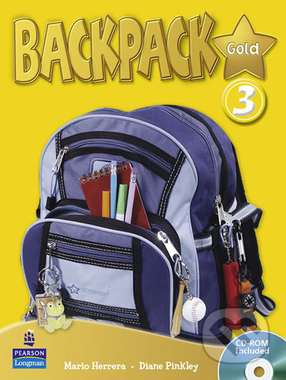 BackPack Gold New Edition 3: Students´ Book w/ CD-ROM Pack - Diane Pinkley, Pearson, 2010
