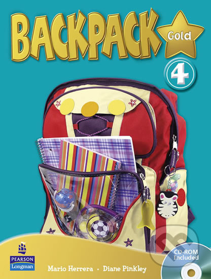 BackPack Gold New Edition 4: Students´ Book w/ CD-ROM Pack - kniha z kategorie 1. stupeň