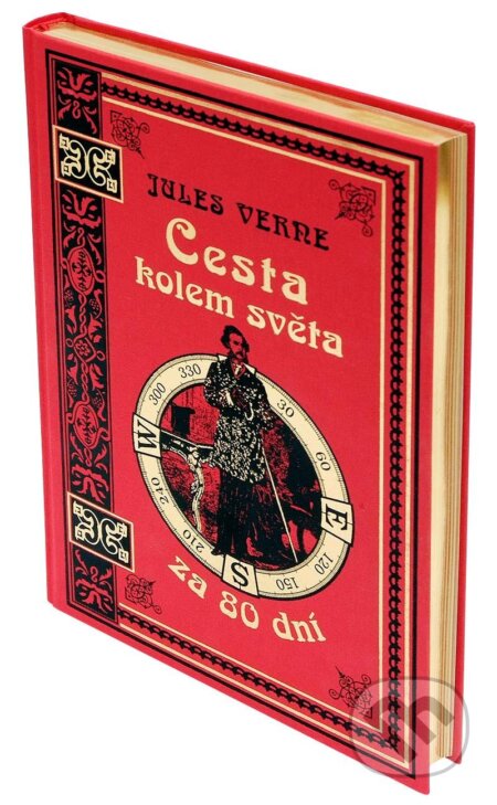 Cesta kolem světa za 80 dní - Jules Verne, Nakladatelství Josef Vybíral, 2012