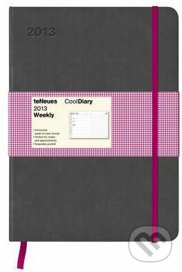 Cool Diary 2013 - Grey/Houndstooth Pink, Te Neues, 2012