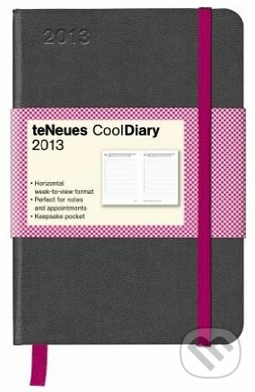 Cool Diary 2013 - Grey/Vichy Pink/White, Te Neues, 2012