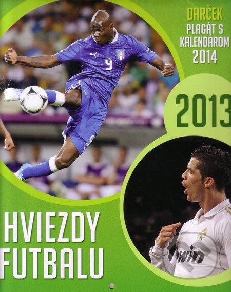 Hviezdy futbalu 2013 (nástenný kalendár), Pannon-Literatúra, 2012