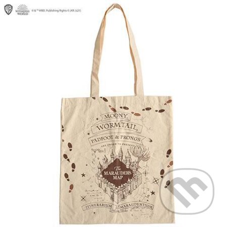 Harry Potter Bavlnená taška - Záškodnícka mapa