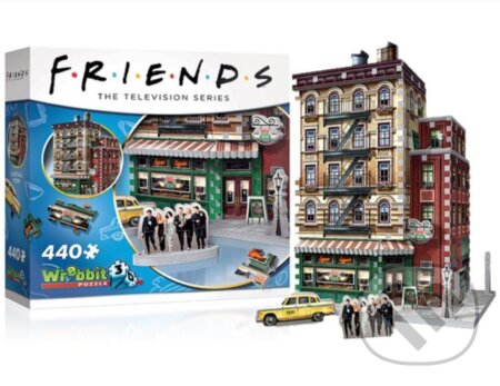 Friends: Puzzle Wrebbit 3D - Central Perk, Distrineo, 2021