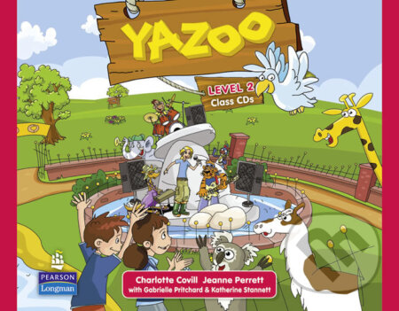 Yazoo Global 2: Class CDs (3) - Jeanne Perrett, Pearson, 2010