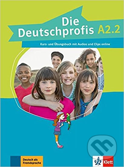 Die Deutschprofis A2.2 – Kurs/Übungs. + Online MP3, Klett, 2017