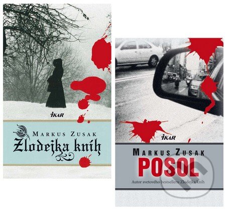 Zlodejka kníh + Posol (kolekcia) - Markus Zusak, Ikar