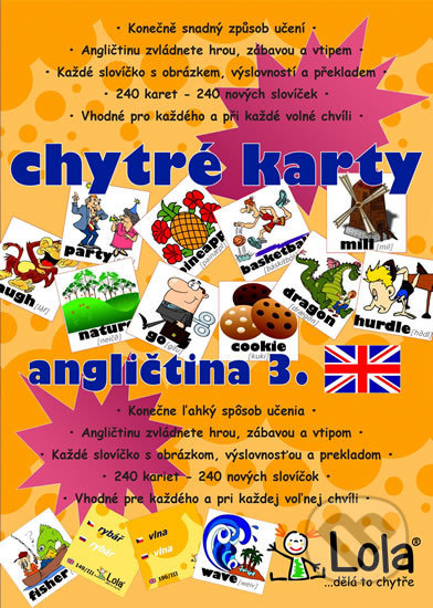 Chytré karty: Angličtina - Slovíčka 3, Chytrá Lola, 2012