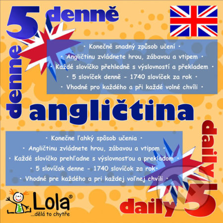 Chytré karty: Anglličtina - Výukový kalendář, Chytrá Lola, 2012