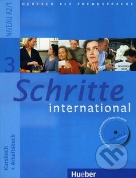 Schritte international 3: paket učebnice + pracovní sešit vč. CD + slovníček CZ, Max Hueber Verlag
