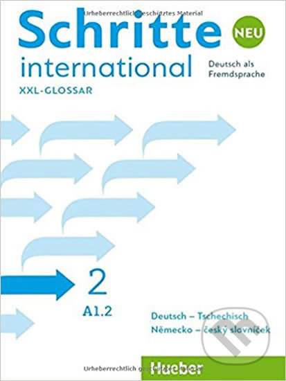 Schritte international Neu 2: Glossar XXL Deutsch-Tschechisch – Německo-český slovníček, Max Hueber Verlag, 2017