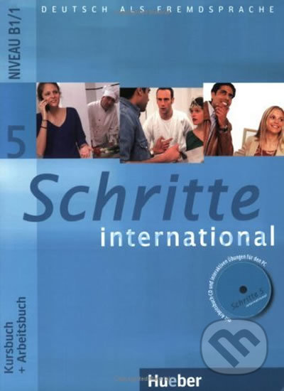 Schritte international 5 - Paket - KB + AB mit Audio-CD + Gloss. - kniha z kategorie Jazykové učebnice a slovníky
