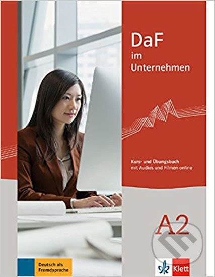 DaF im Unternehmen A2 – Kurs/Übungsb. + online MP3, Klett, 2017