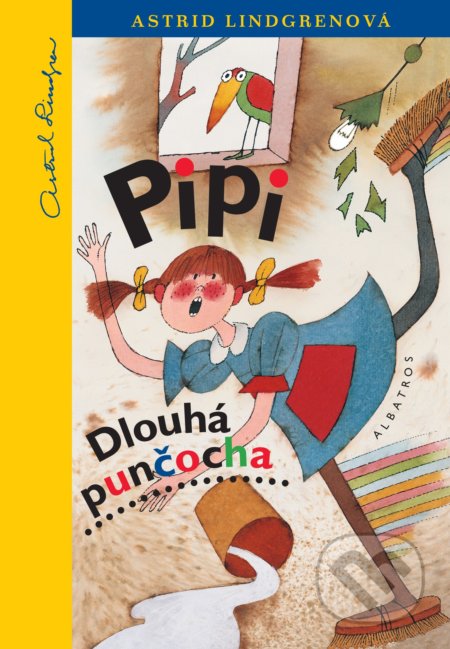 Pipi Dlouhá punčocha - Astrid Lindgren, Adolf Born (ilustrácie), Albatros, 2022