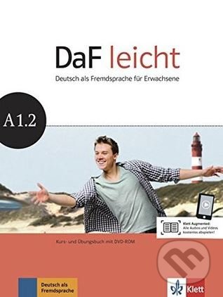 DaF leicht A1.2 – Kurs/Arbeitsbuch + DVD-Rom, Klett, 2017
