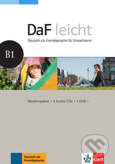 DaF leicht B1 - Medienpaket (4 Audio-CDs + 1 DVD), Klett, 2017