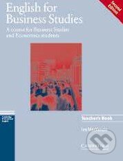 English for Business Studies - Teacher&#039;s Book - Ian Mackenzie, Cambridge University Press, 2004