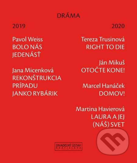 Dráma 2019 - 2020 - kolektív autorov, Divadelný ústav