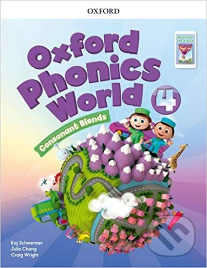 Oxford Phonics World: Level 4: Student Book with Reader e-Book Pack 4 - Kaj Schwermer, Oxford University Press, 2019