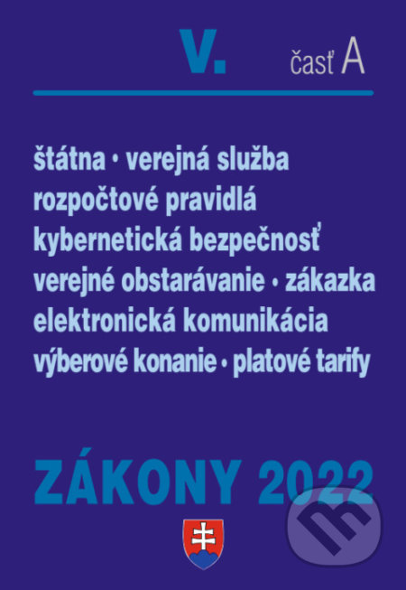 Zákony 2022 V/A, Poradca s.r.o., 2022