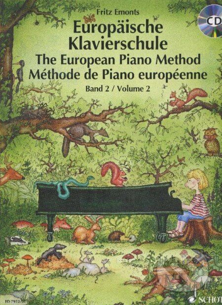 Europäische Klavierschule Band 2 / The European Piano Method Volume 2 - Fritz Emonts, SCHOTT MUSIC PANTON s.r.o., 2012