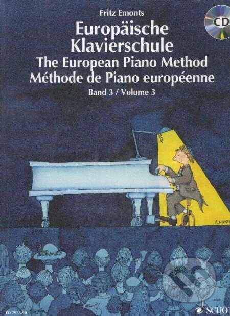 Europäische Klavierschule Band 3 /The European Piano Method Volume 3 - Fritz Emonts, SCHOTT MUSIC PANTON s.r.o., 2012