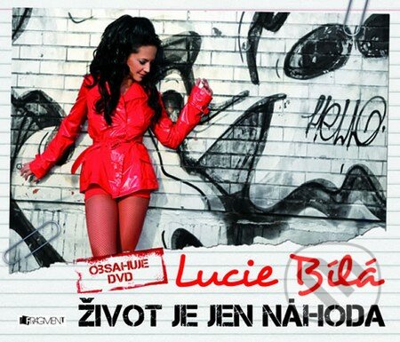 Lucie Bílá – Život je jen Náhoda + DVD - Lucie Bílá, Nakladatelství Fragment, 2012