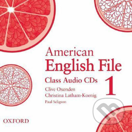 American English File 1: Class Audio CDs /3/ - Christina Latham-Koenig, Clive Oxenden - audiokniha z kategorie Střední školy
