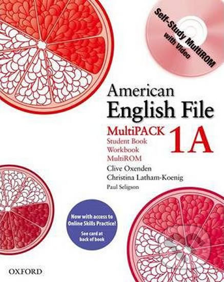 American English File 1: Student´s Book + Workbook Multipack A with Online Skills Practice Pack - kniha z kategorie Střední školy
