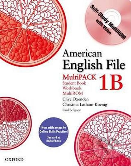 American English File 1: Student´s Book + Workbook Multipack B with Online Skills Practice Pack - Christina Latham-Koenig, Clive Oxenden, Oxford University Press, 2011